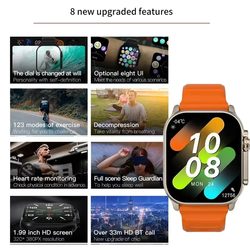 SmartWatch ULTRA™ + Auriculares Inalámbricos PRO 2ª generación
